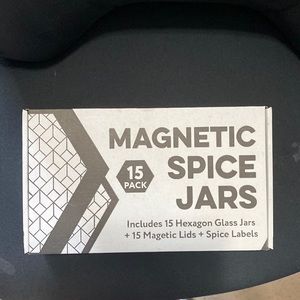 Magnetic Spice Jars - Never Used